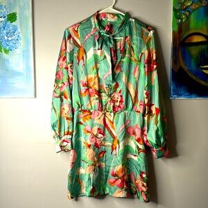 Zara floral dress in size M